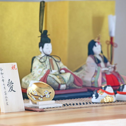 再販！ 木目込み人形 雛人形【平安雛】 ひな人形・雛飾り 有松