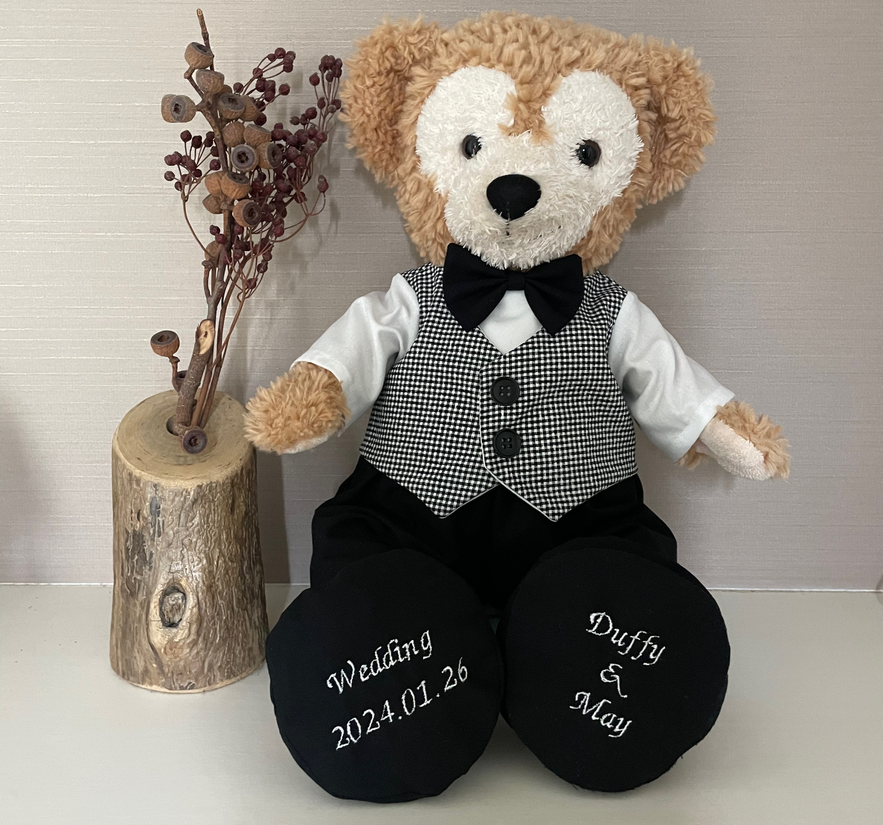 結婚式 ウエディング シェリーメイ 名入れ靴付　ダッフィー コスチューム 衣装