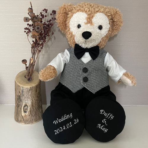 ダッフィー ウェディングコスチューム ダッフィー＆シェリーメイ|ウエディングコスチューム - ダッフィー