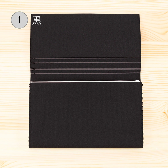 懐紙入れ （マチ広め） シルク 伝統工芸 日本製 京都 西陣織 綴 絹 ふくさばさみ （大判懐紙OK） 13枚目の画像