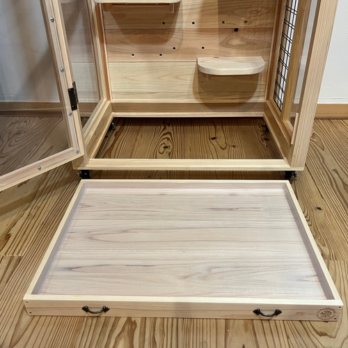 木製ケージ ウサギ小屋 ネコの家 ペット小屋 サークル 動物 フェレット