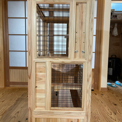 木製ケージ　ウサギ小屋　ネコの家　ペット小屋　サークル　動物　フェレット　チンチラ 5枚目の画像