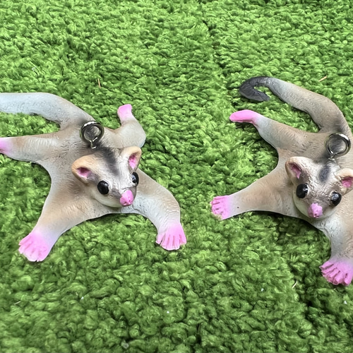 フクロモモンガ キーホルダー おもちゃ・ペット小物 reptiles kotori