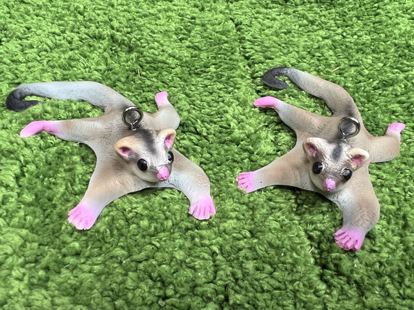 フクロモモンガ キーホルダー おもちゃ・ペット小物 reptiles kotori