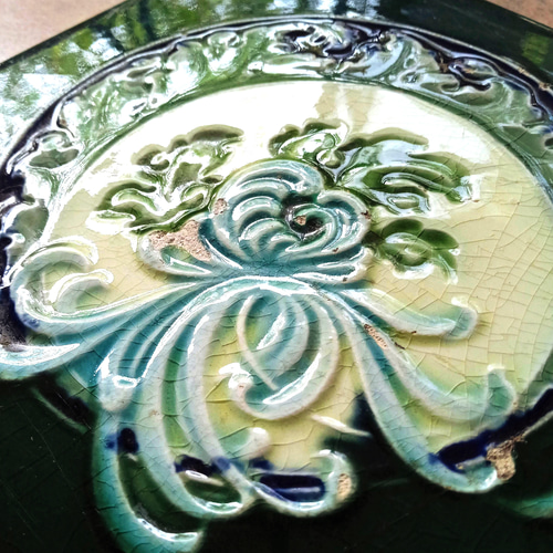 今月のマジョリカタイル販売 | So Co Laのブログ ヴィンテージ 菊柄