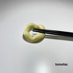 ギフト　チューブの箸置き×抗菌のお箸　セット（抗菌剤入り）【tomofac】 5枚目の画像