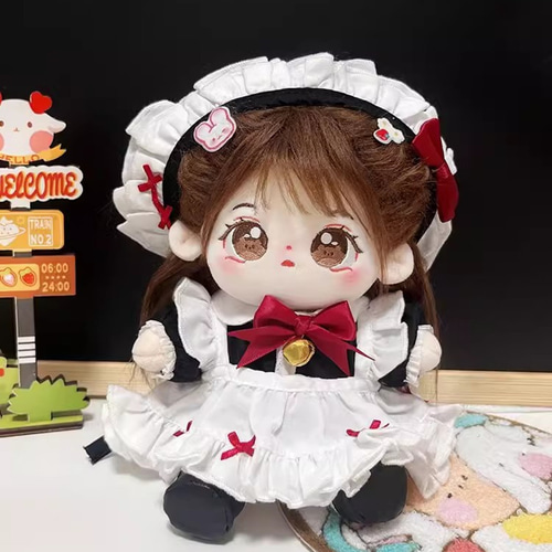 20/40cmぬいぐるみ服 着せ替えぬいぐるみ ベルメイドセット 鈴