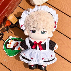 20/40cmぬいぐるみ服 着せ替えぬいぐるみ ベルメイドセット 鈴