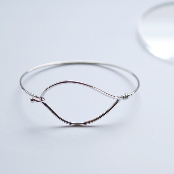 リーフ フック バングル シルバー925 バングル・リストバンド