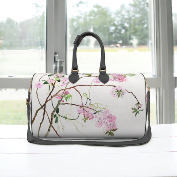 [定制] 行李袋雙櫻花和白眼 L 號 第2張的照片