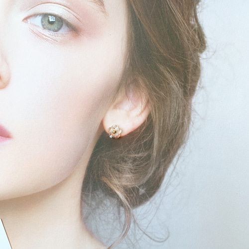 ゴールドの花冠とイヤリングセット bc9ed080196e7a6fc86443df87081f