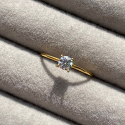 奇跡の一粒。moissanite ... ring 1枚目の画像