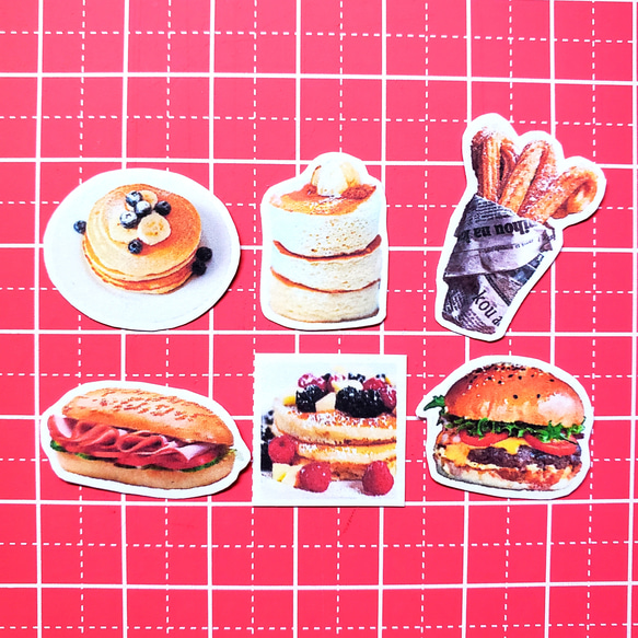 フレークシール パン パンケーキ bread pancake 3枚目の画像