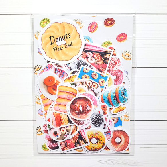 フレークシール ドーナツ donuts 4枚目の画像