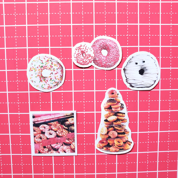 フレークシール ドーナツ donuts 3枚目の画像