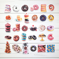 フレークシール ドーナツ donuts 2枚目の画像