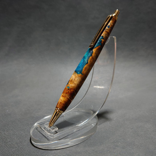 花梨瘤 ウッドレジンシャープペンシル【送料・ギフトボックス無料