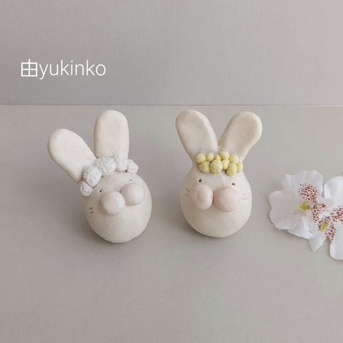 花かんむり子うさぎちゃん(シロツメクサちゃん・ミモザちゃん) その他