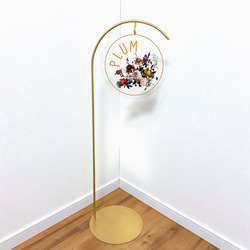 新作☆店舗看板☆Bosendorfer⑧☆ 丸型イーゼル 店舗用品 丸看板 金属