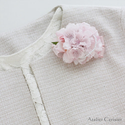 桜・さくら・サクラ パール付 2WAY コサージュ#65【入学式 卒業式 セレモニーコーデ】 7枚目の画像