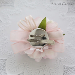 桜・さくら・サクラ パール付 2WAY コサージュ#65【入学式 卒業式 セレモニーコーデ】 5枚目の画像