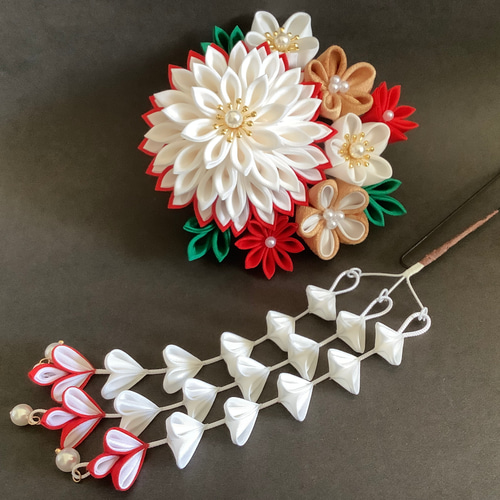 たけちゃん様オーダー つまみ細工 たけちゃん様オーダー つまみ細工 お