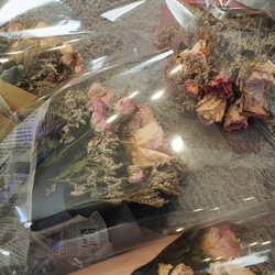ドライフラワー　ミニ花束　プレゼント　薔薇 2枚目の画像