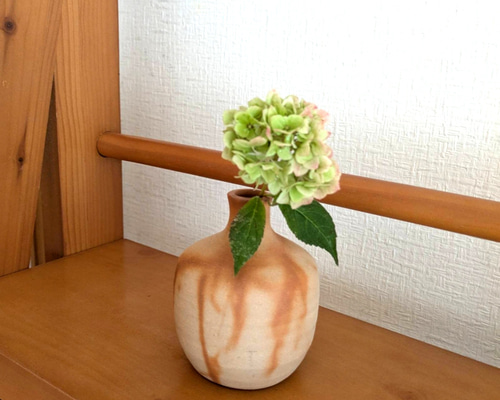 備前焼 水差し 花瓶 花器 蓋なし