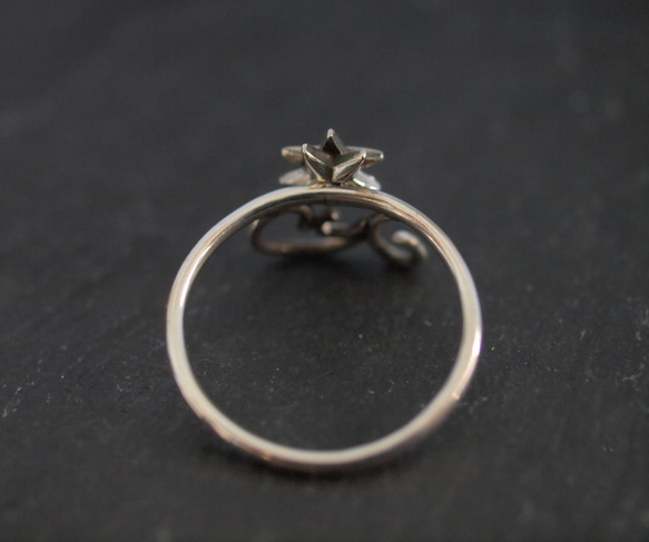 【任性戒指，僅一分】北極星和花絲戒指 第4張的照片