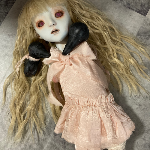 オブジェ ☆ 「 孤雨 」☆ 創作人形 ☆ artdoll ☆ 249 立体