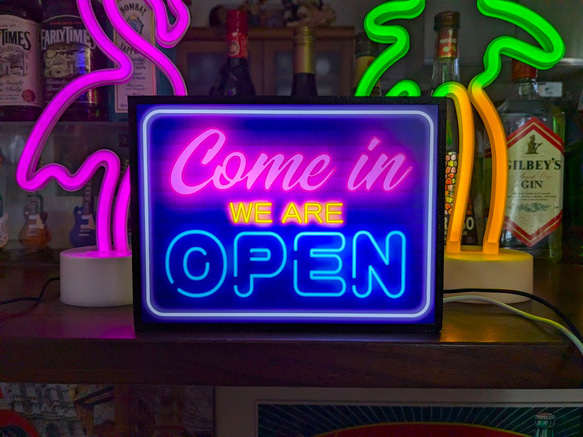 アメリカン ウェルカム オープン 開店 営業中 いらっしゃいませ