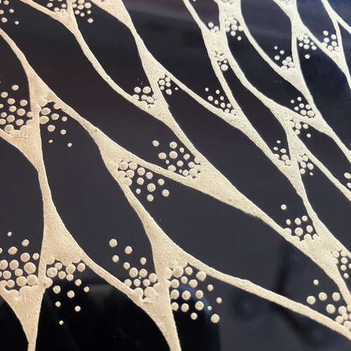 うるし塗りのミニデザインパネル 漆黒 その他インテリア雑貨 nishimoto