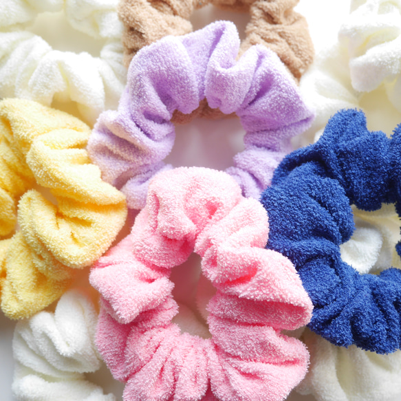 オーガニックコットン パイルシュシュ シュシュ Anemonent 通販