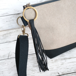 帆布 ショルダーバッグ 2枚目の画像