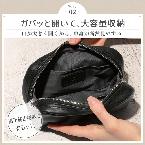 ポーチ 本革 小物入れ レザー 革 牛革 エアポッズ コイン 小銭