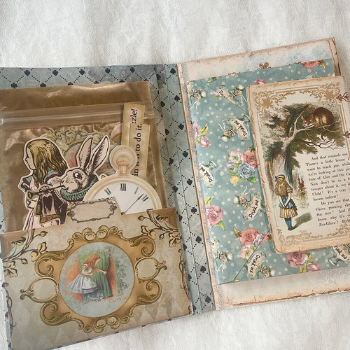 New】F16 アリス 蛇腹ファイル おすそ分けファイル Alice 紙モノ