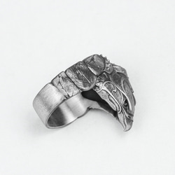 鷹の爪ジュエリー - 男性用指輪 - 街頭指輪 - 機械式ジュエリー - 名入れ指輪 - 手作り指輪 6枚目の画像