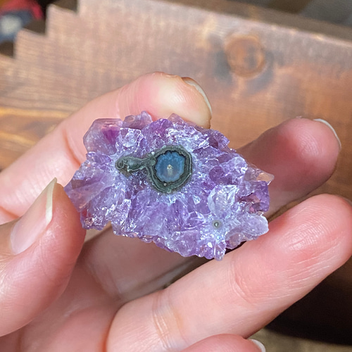 フラワーアメジスト スライス41◇ Flower Amethyst ◇天然石