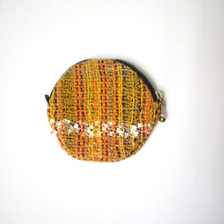 [獨一無二的商品] 小圓袋 Saori織 心跳手織 10color 第5張的照片
