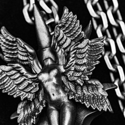 天使の翼のペンダント - 悪魔のネックレス - メモリアルギフト - 信仰のギフト - 魔女のギフト 2枚目の画像