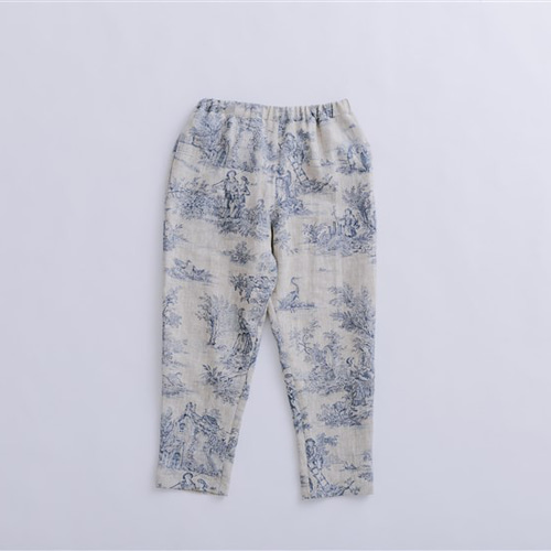 187ラックダイ染めのバルーンパンツ(小花)