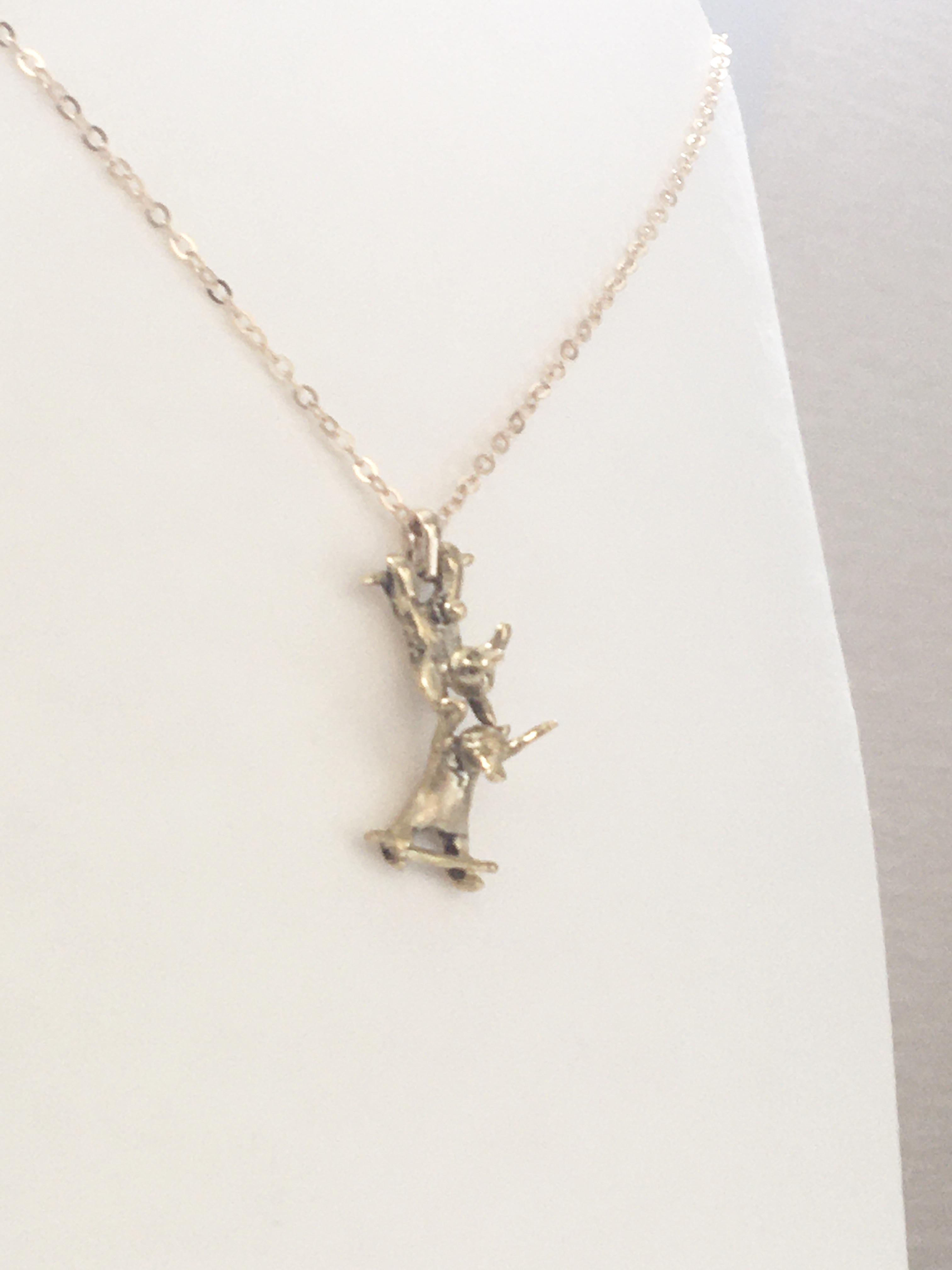 真鍮ネックレス「rabbit」circus  Swing