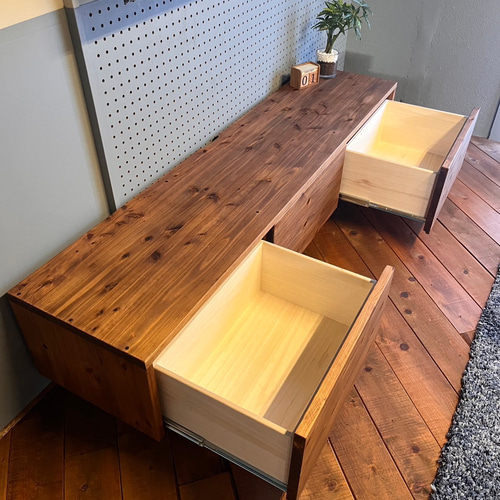 New選択できるTVボード 【自由設計】テレビ台 オーダー可能 1800×400×400mm テレビ台・テレビボード 魔法の家具屋  MR.HANDMAN 通販｜Creema(クリーマ) 18589215