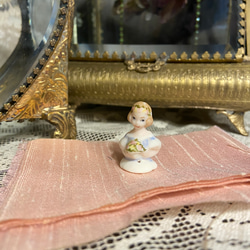 ミニミニハーフドールのピンクッション・キットF(ピンク) 1枚目の画像