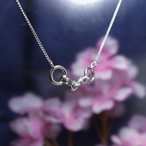シルバーハミのネックレス(950シルバー 363NLS A92 シルバーハミのネックレス(950シルバー 363NLS A92