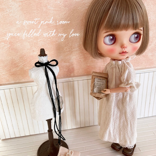 ミニチュア ドールハウス 背景ボード 壁 床 ブライス リカちゃん 家具