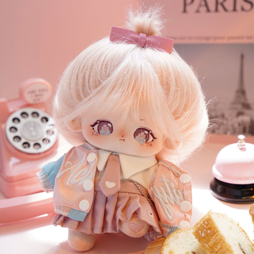 ぬいぐるみ ピンクの髪のキャラクター 18131-5132-