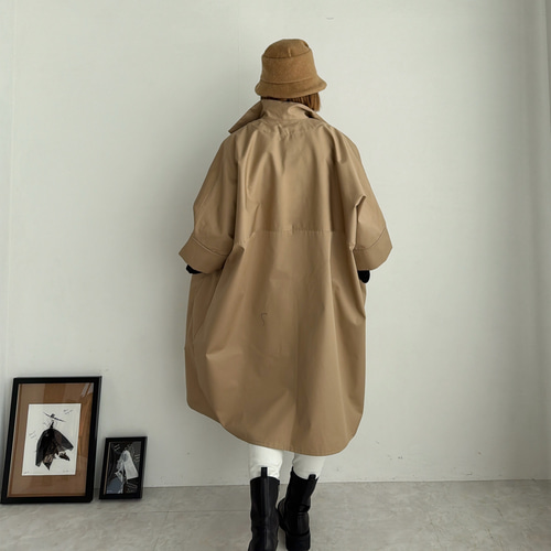 【ハイネックコート】 ハイネックコート(black) コート MELUMO 通販 12488922｜Creema