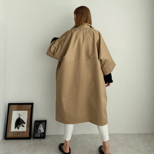 ハイネックコート(beige) その他トップス MELUMO 通販 15298376