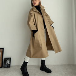 ハイネックコート(beige) その他トップス MELUMO 通販 15298376